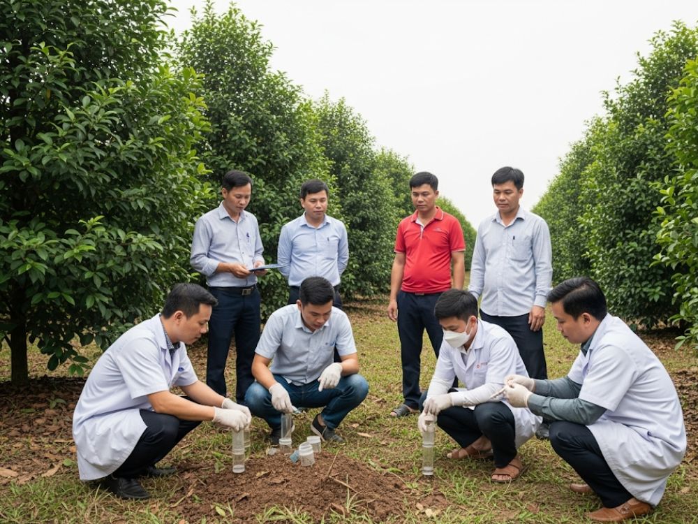 1. Tư vấn kỹ thuật vi sinh tận vườn