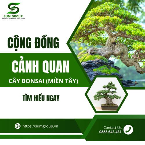Cộng Đồng Cảnh Quan Cây Bonsai Miền Tây