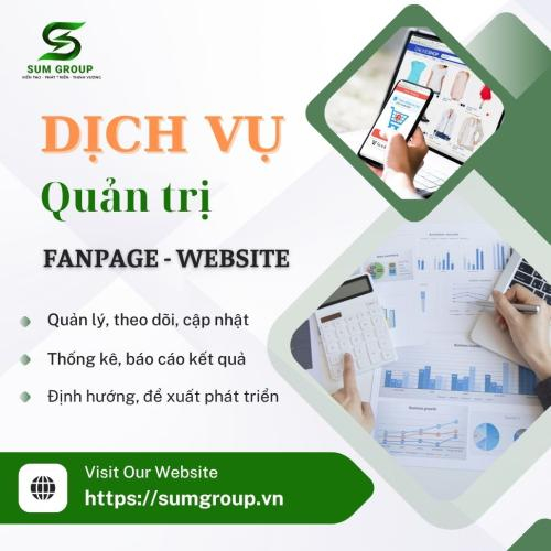 Dịch Vụ Quản Trị Nội Dung Fanpage Và Website