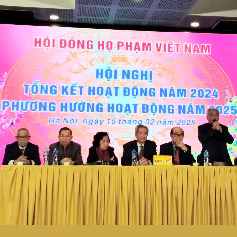 Hội Đồng Họ Phạm Việt Nam: Hội Nghị Tổng Kết Hoạt Động Năm 2024