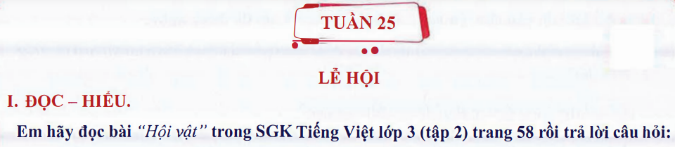 Ôn tập Tuần 25