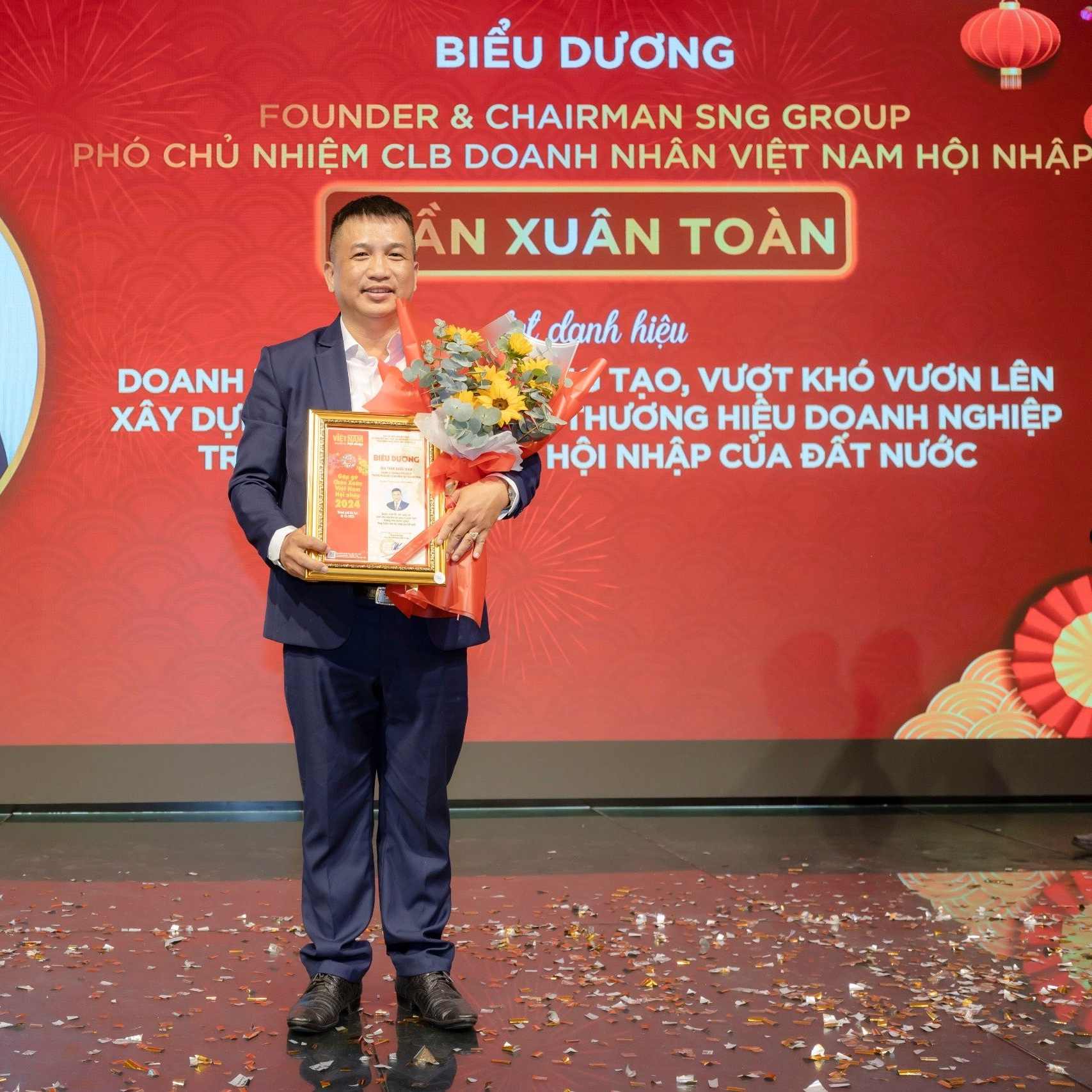 Trần Xuân Toàn - Doanh nhân đổi mới sáng tạo, vượt khó vươn lên xây dựng và phát triển thương hiệu doanh nghiệp trong hành trình hội nhập của đất nước