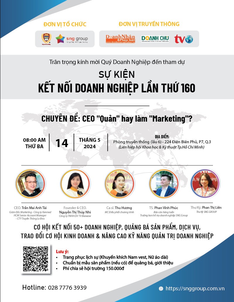 SNG Group kết nối giao thương - lần thứ 160