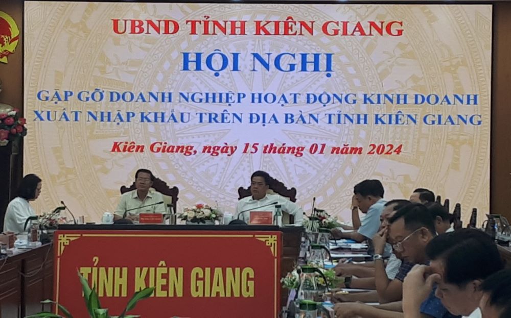 Đầu năm 2024: gặp gỡ các doanh nghiệp xuất khẩu trên địa bàn tỉnh Kiên Giang