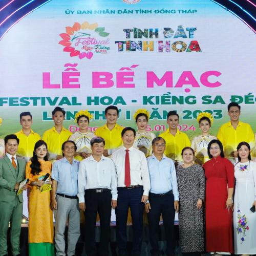 Festival Hoa – Kiểng Sa Đéc Lần Thứ I Năm 2023 Tại Đồng Tháp