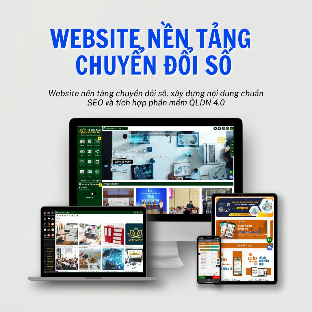 Website Thương Mại Điện Tử Tích Hợp ERP – Nền Tảng Chuyển Đổi Số Toàn Diện Cho Doanh Nghiệp