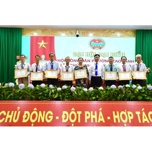 Hội Nông dân Phường hoàn thành và vượt 15/15 chỉ tiêu Nghị quyết nhiệm kỳ 2023–2028