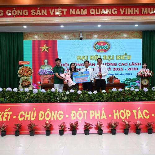 Mekong Sen – Đồng Hành Cùng Đại Hội Nông Dân Phường Cao Lãnh Lần Thứ I, Nhiệm Kỳ 2025 – 2030