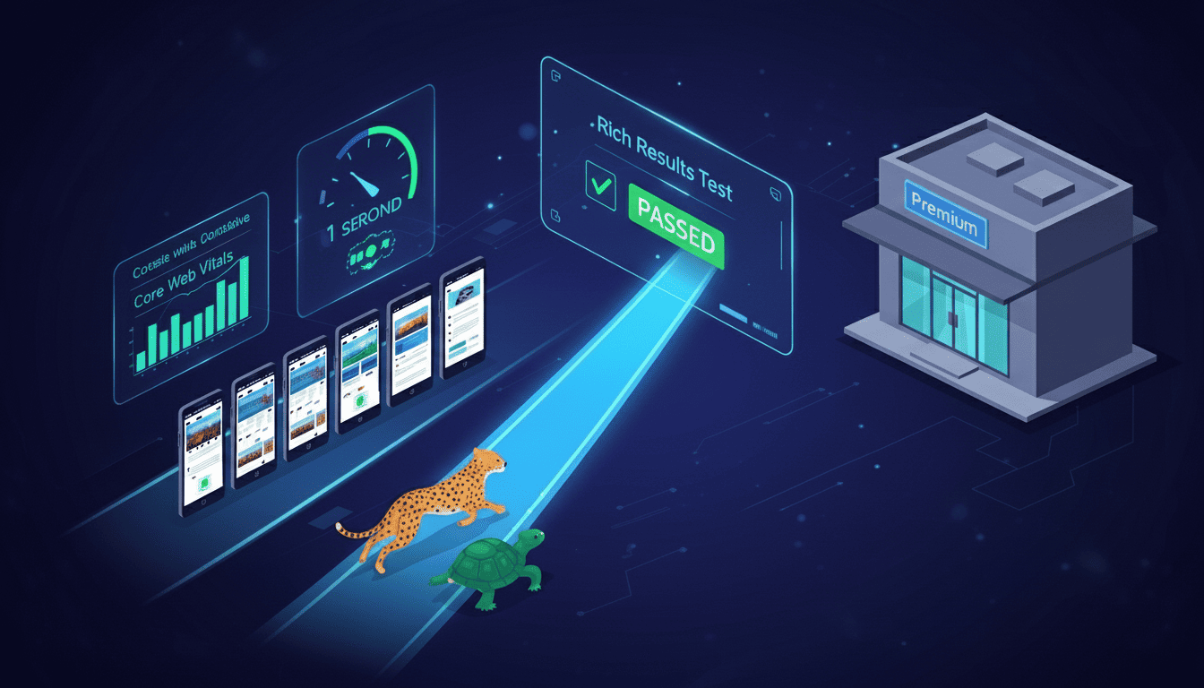 3. Hiệu suất tải trang – nhanh để giữ chân khách, mượt để tạo niềm tin