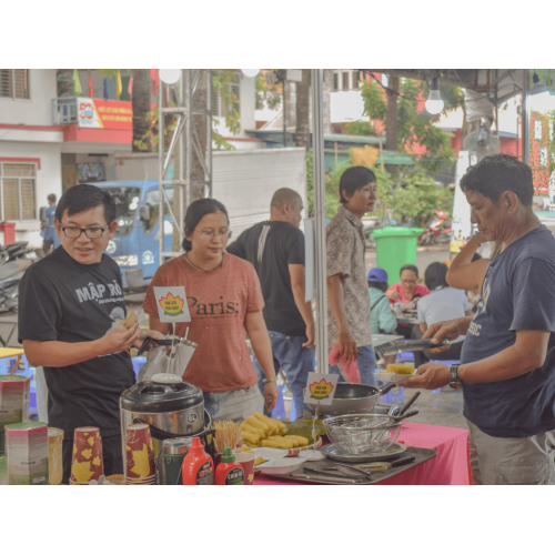 Một số hình ảnh tại Lễ hội Ẩm thực Chay 2025