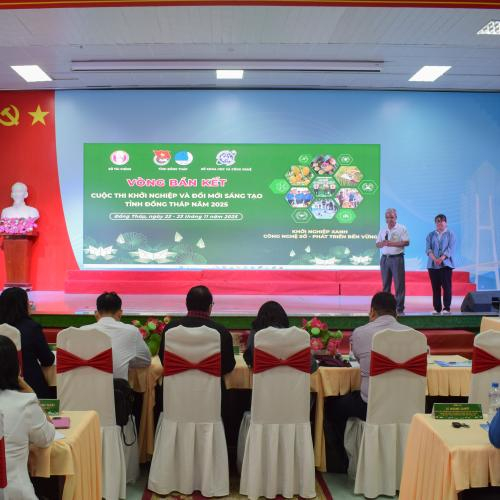 Vòng Bán Kết Cuộc Thi Khởi Nghiệp & Đổi Mới Sáng Tạo Tỉnh Đồng Tháp 2025