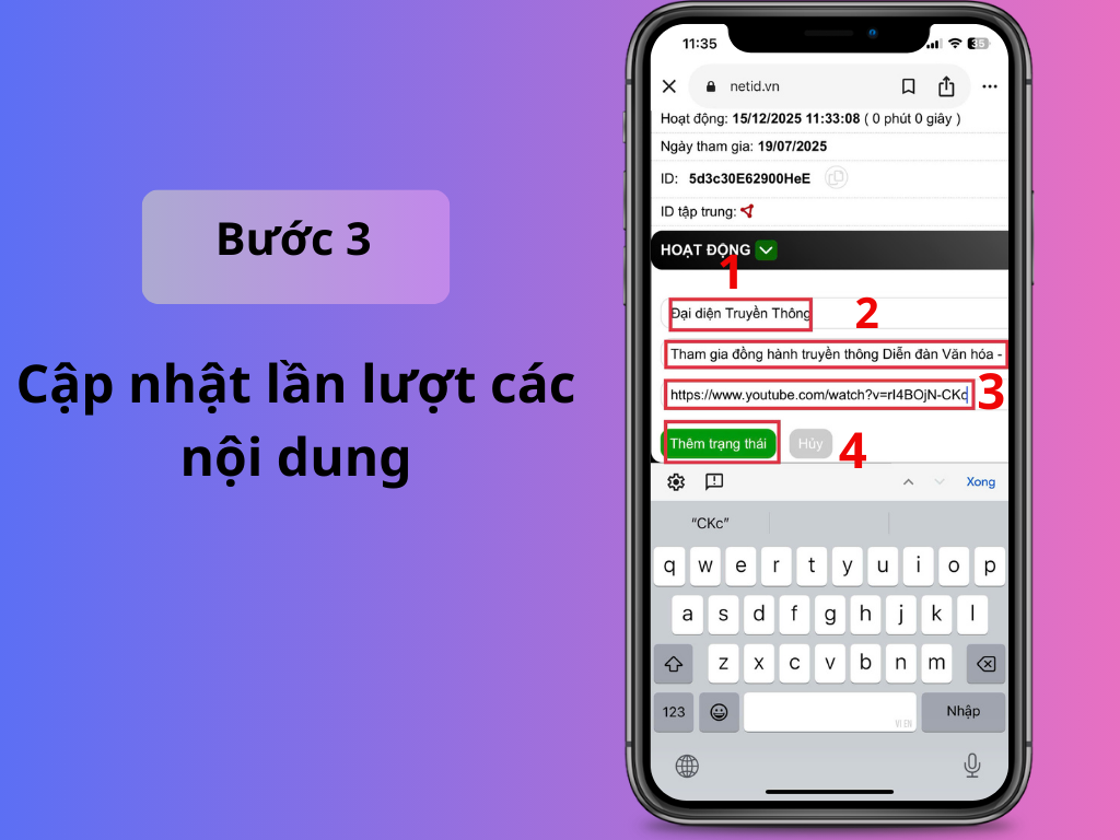 Bước 3: