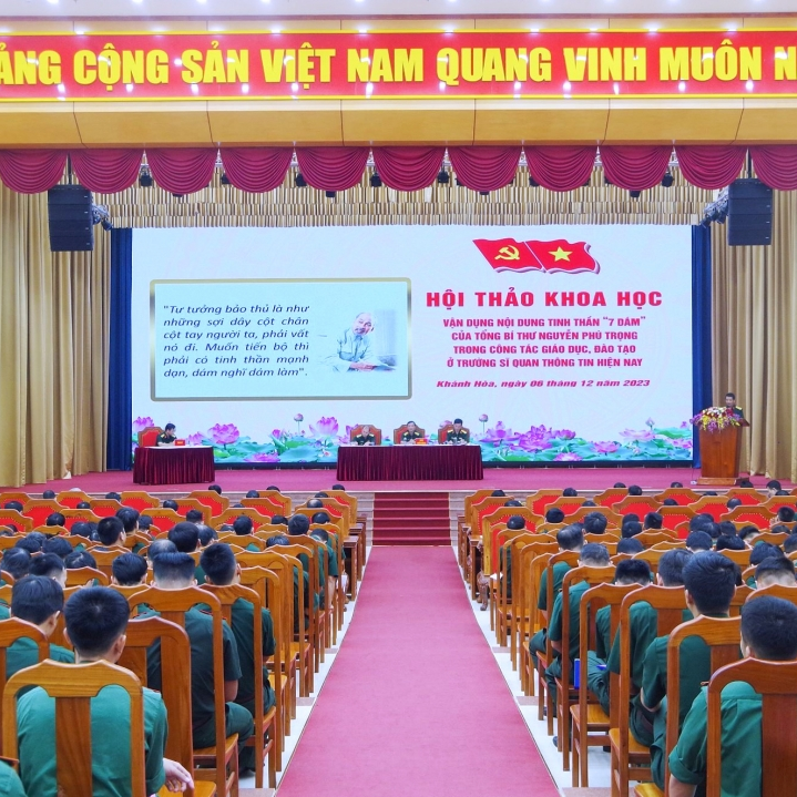 Tổ chức hội thảo khoa học về tinh thần “7 dám”