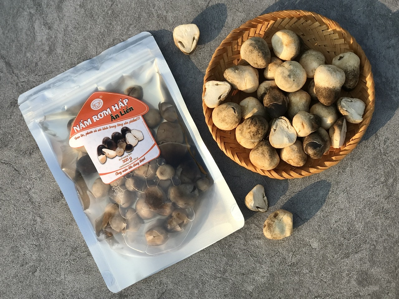 Súp tôm và nấm