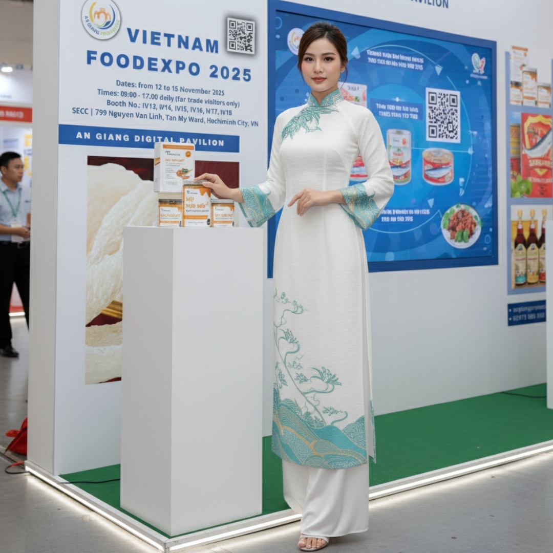 Gian Hàng Số Tỉnh An Giang Tại Việt Nam FoodExpo 2025