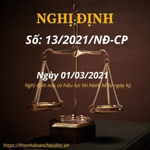 Nghị Định Số: 13/2021/NĐ-CP | Về Thanh Niên