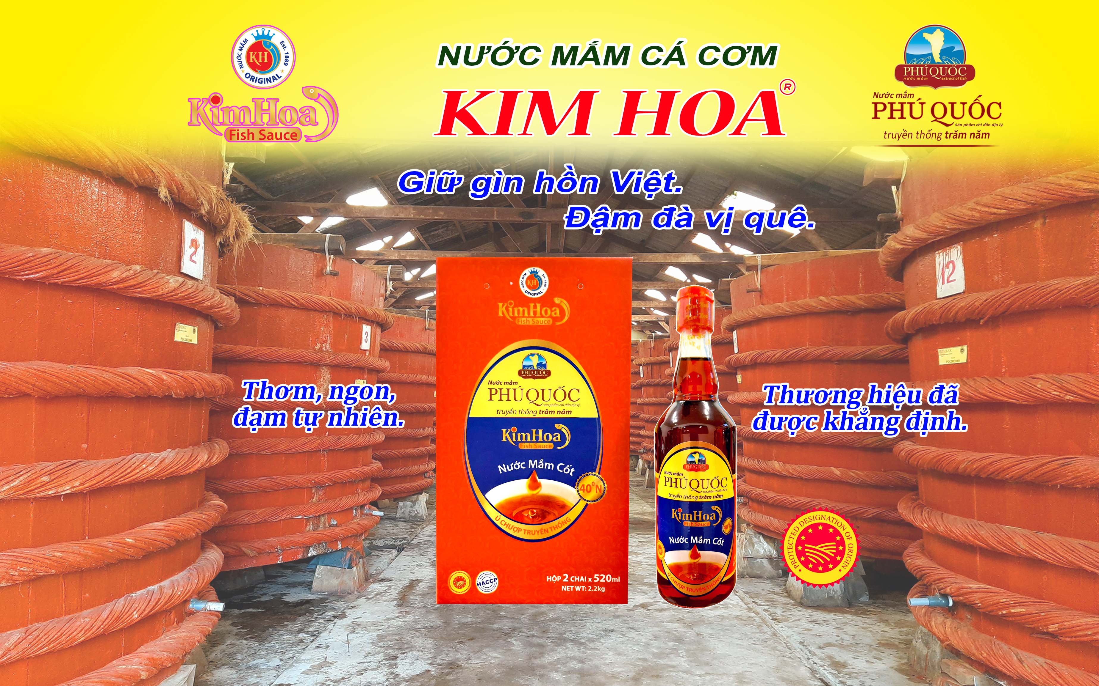 Nước mắm Kim Hoa - Duy trì truyền thống