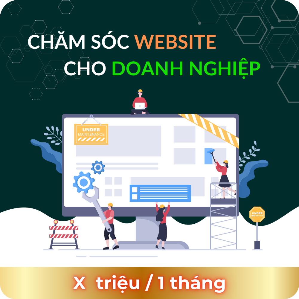 Chăm Sóc Website Cho Doanh Nghiệp