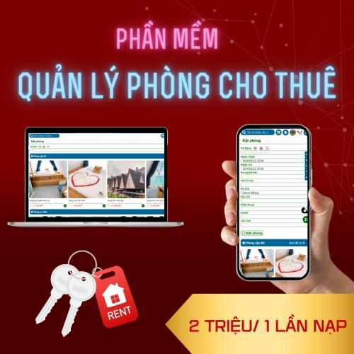 Bảng Giá Phần Mềm Quản Lý Phòng Cho Thuê - 18 Triệu/ Năm