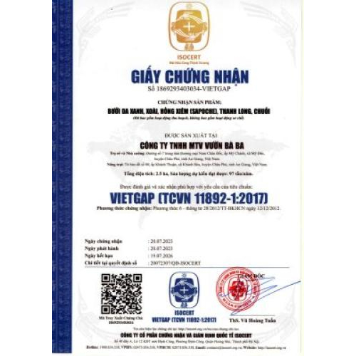 Giấy chứng nhận