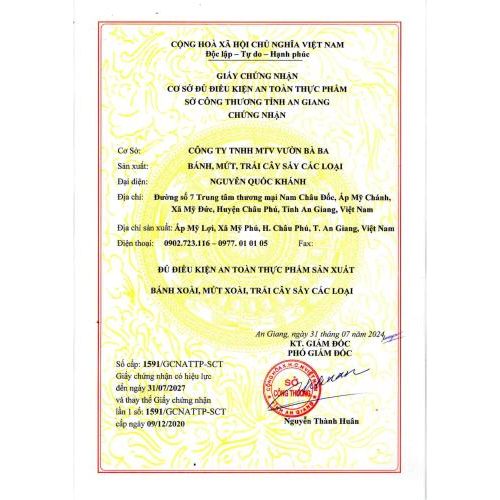 Giấy chứng nhận