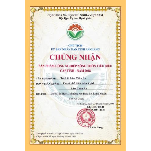 Chứng nhận chất lượng