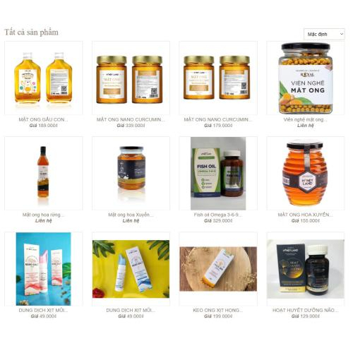 Các sản phẩm khác: