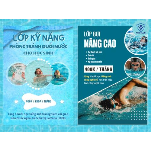 Lớp kỹ năng phòng chống đuối nước - Lớp bơi nâng cao