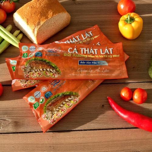 Cá Thát Lát Rút Xương Tẩm Vị Sả Ớt Kỳ Như - Đặc sản Hậu Giang