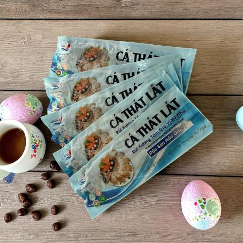 Cá Thát Lát Rút Xương Tẩm Gia Vị Kỳ Như, Túi 250g. Đặc sản Hậu Giang