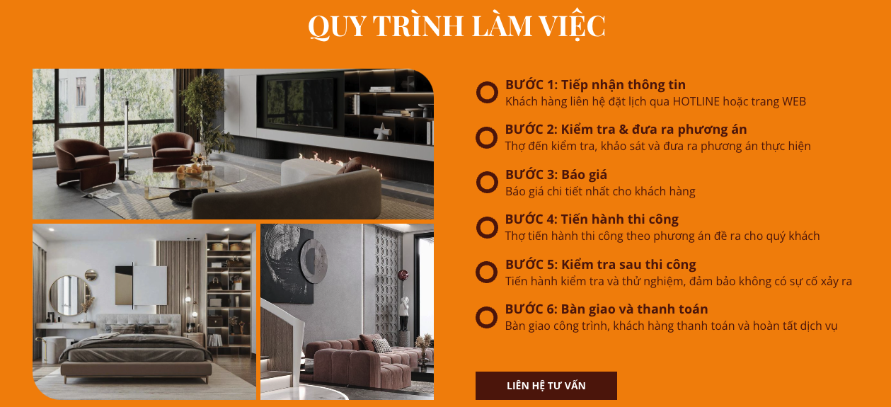 Quy Trình Làm Việc