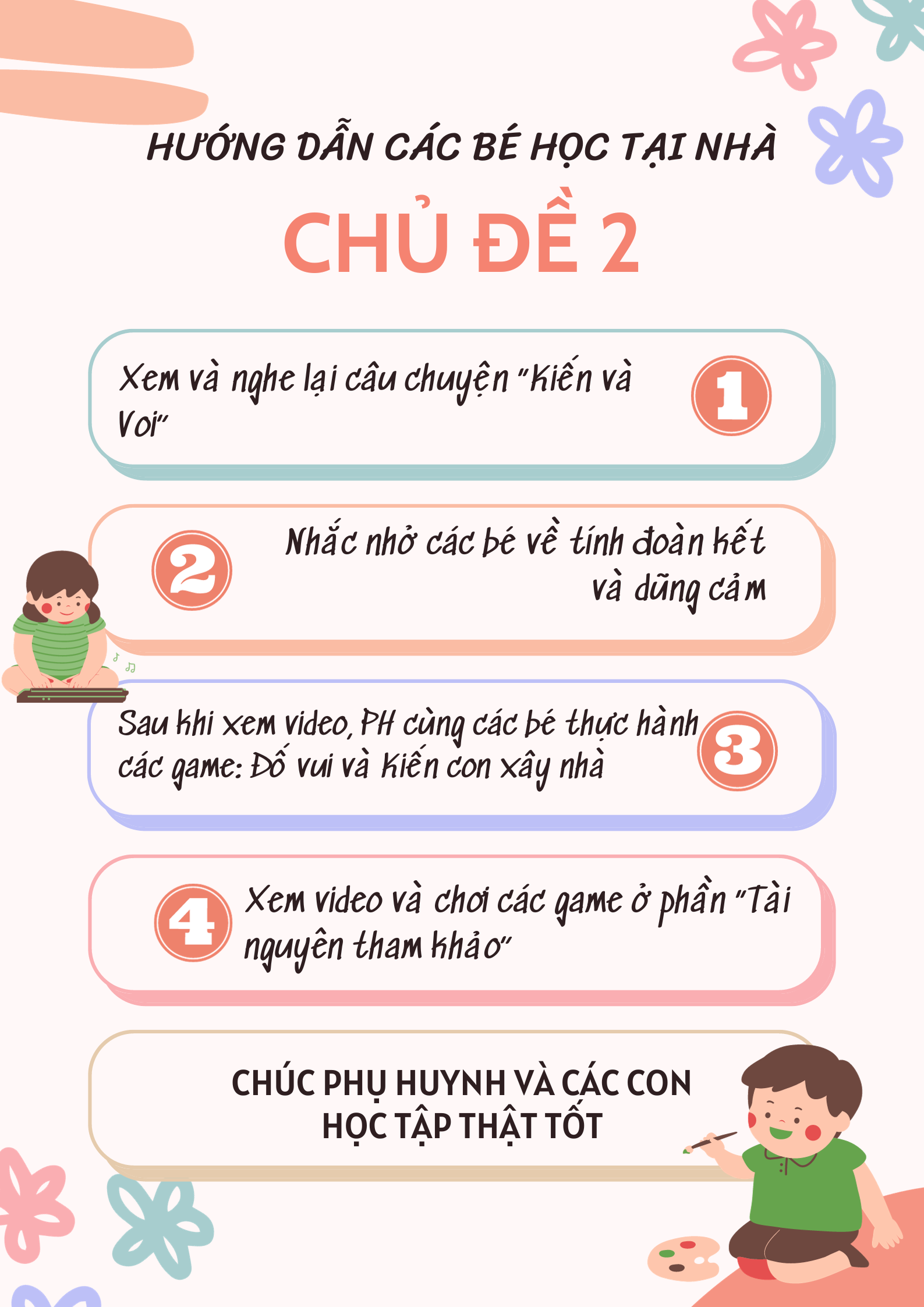 3. Hướng dẫn Phụ huynh