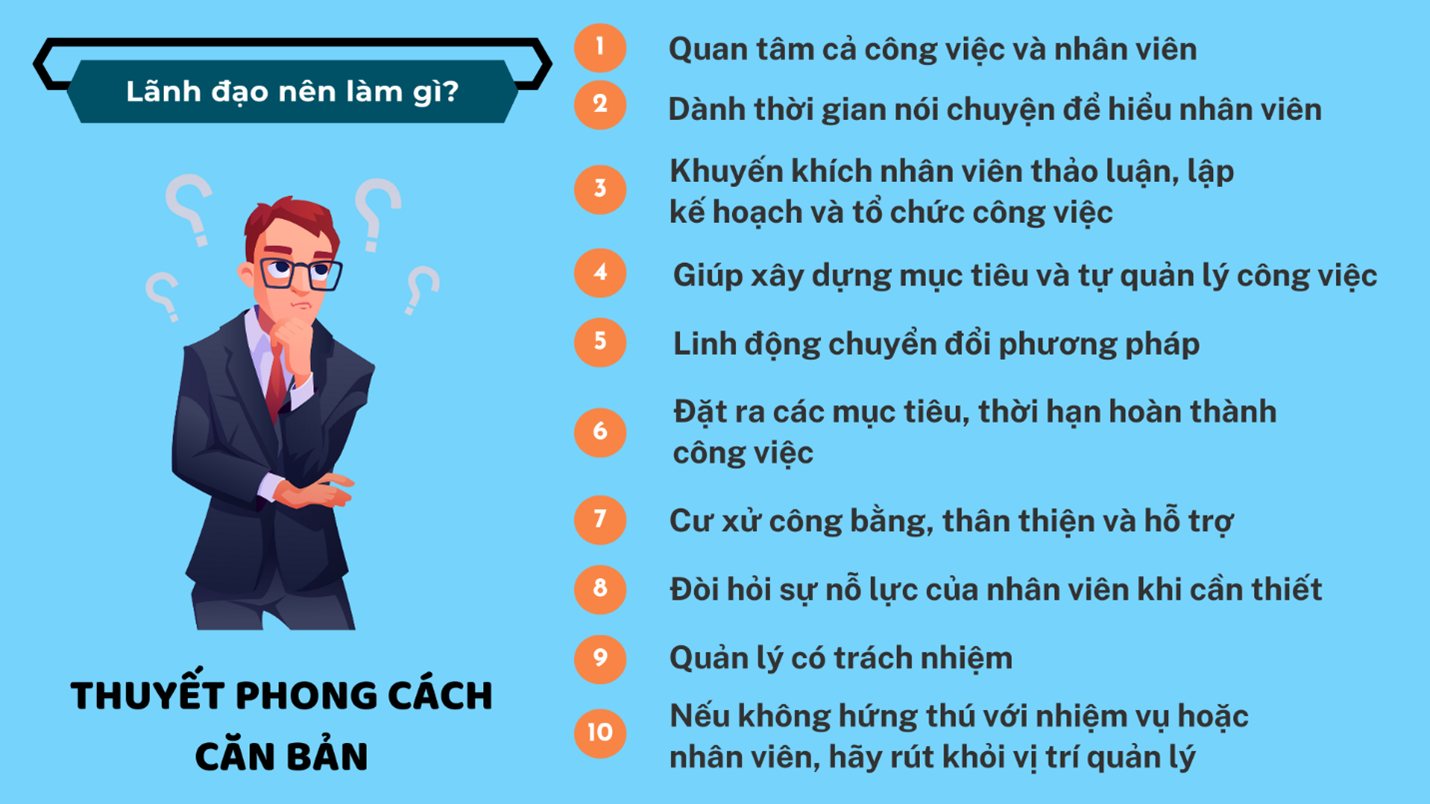 2. Vận dụng thuyết phong cách căn bản