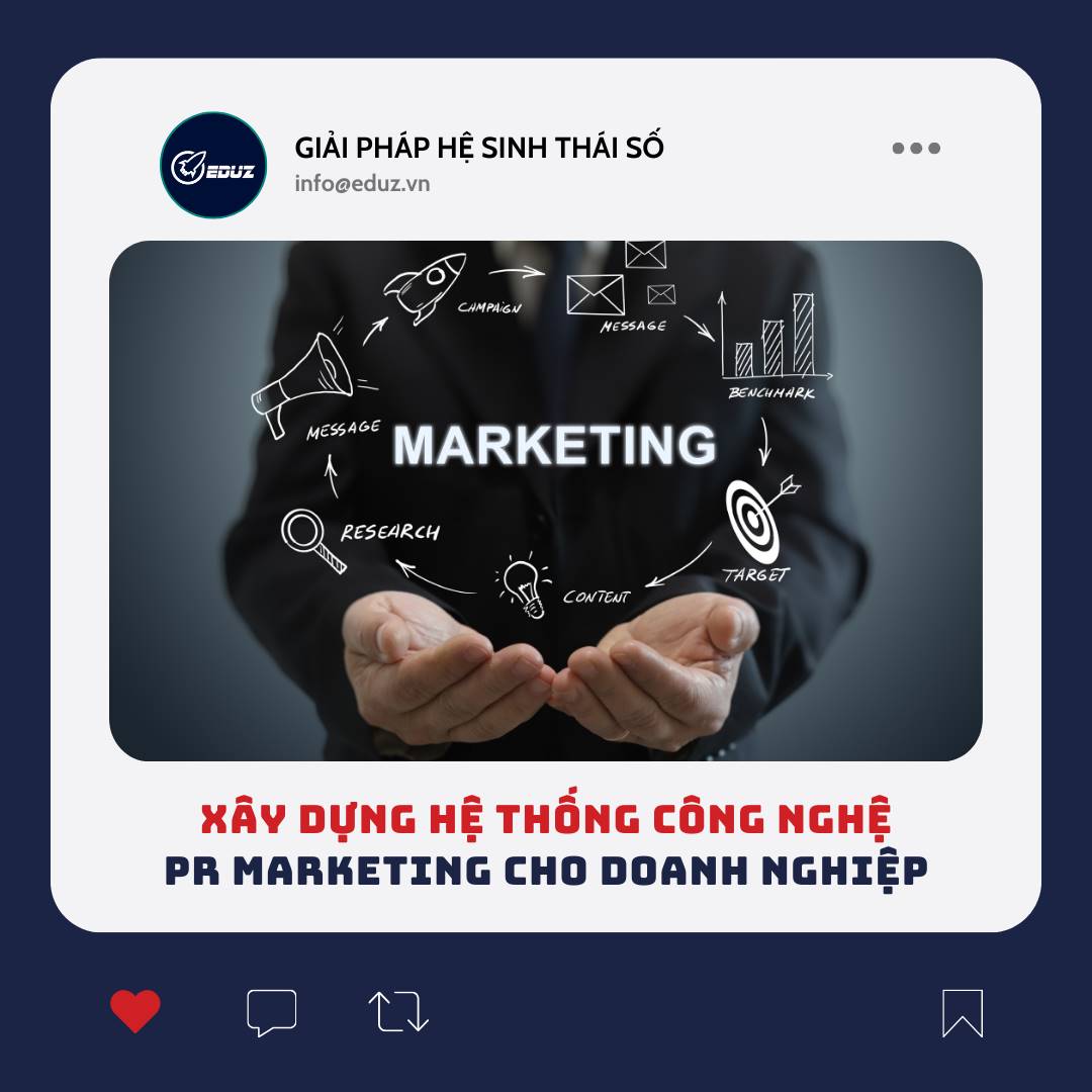 Xây Dựng Hệ Thống Công Nghệ PR Marketing Cho Doanh Nghiệp - 300 Triệu / 2 tháng