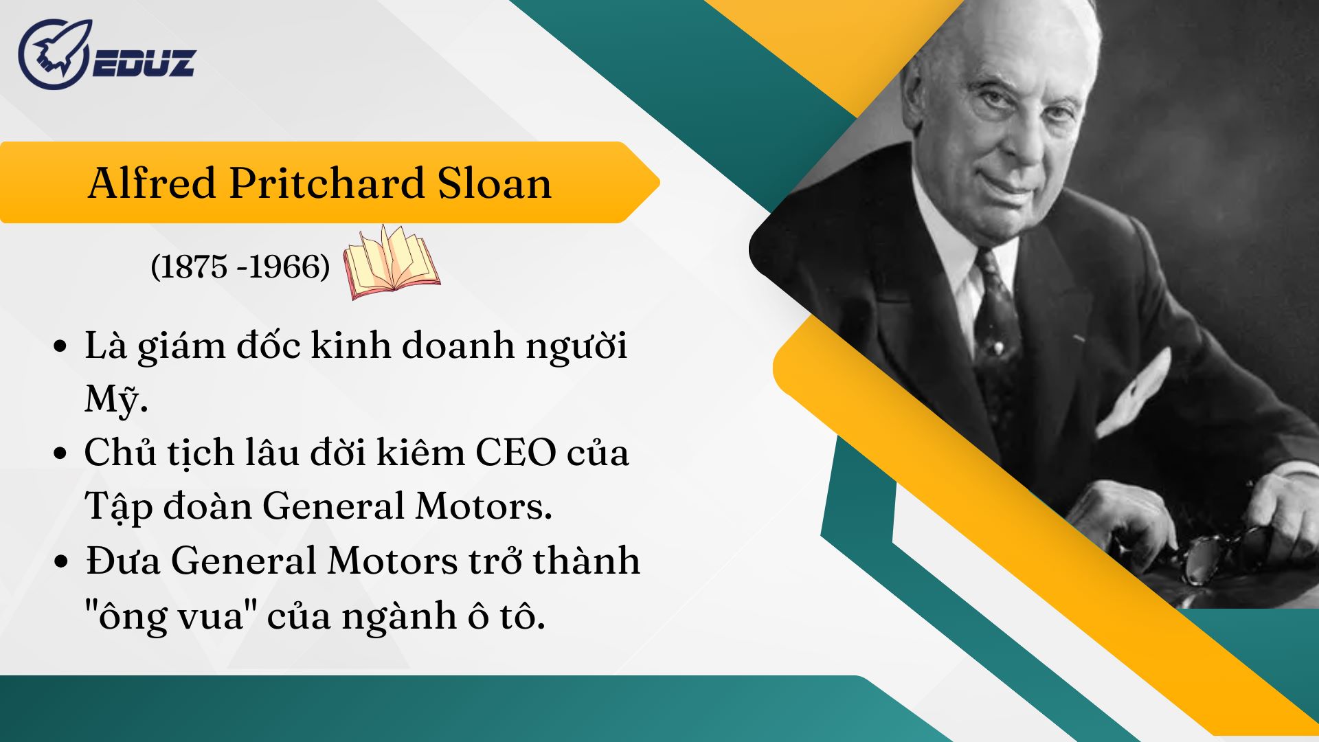 1.Sơ lược về Alfred Pritchard Sloan: