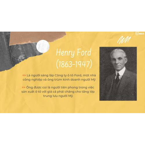 1. Tác giả - Henry Ford