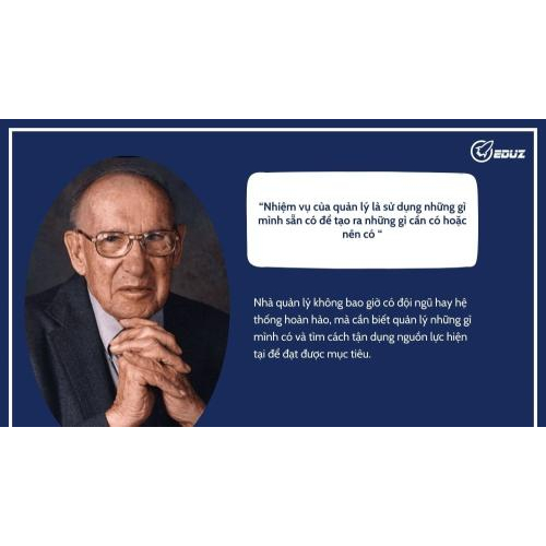 2. Quan điểm của Peter Drucker