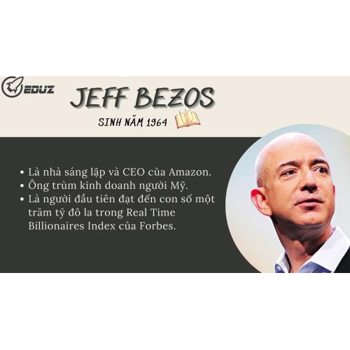 1. Sơ lược về Jeff Bezos: