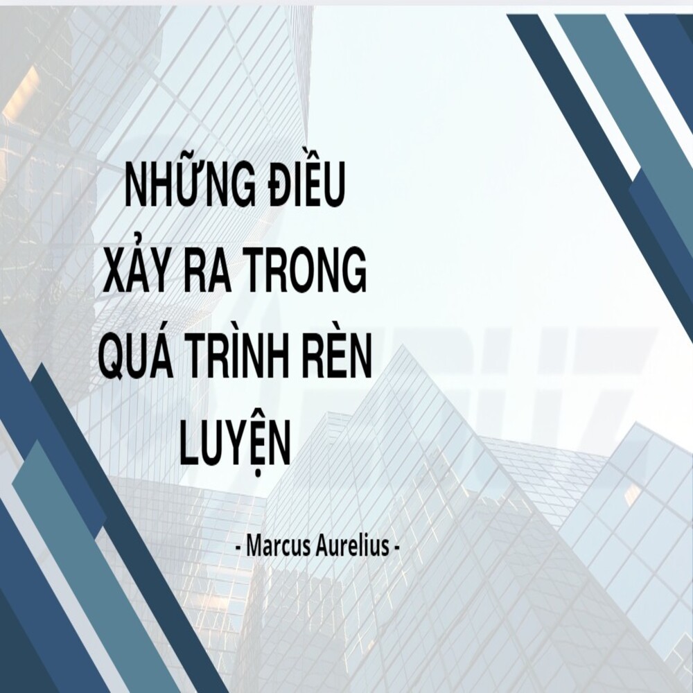 Daily Stoic: Những Điều Xảy Ra Trong Quá Trình Rèn Luyện