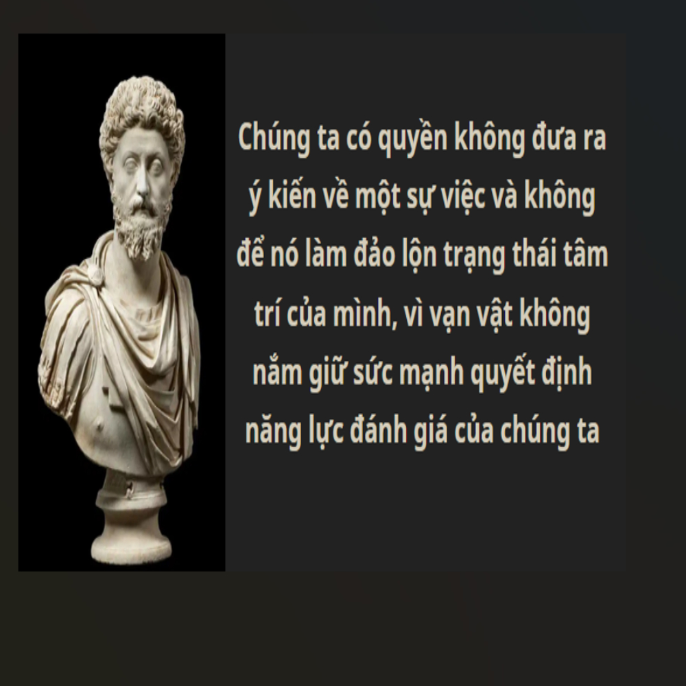 Sống Bình Yên: Học Cách Kiểm Soát Suy Nghĩ Theo Marcus Aurelius