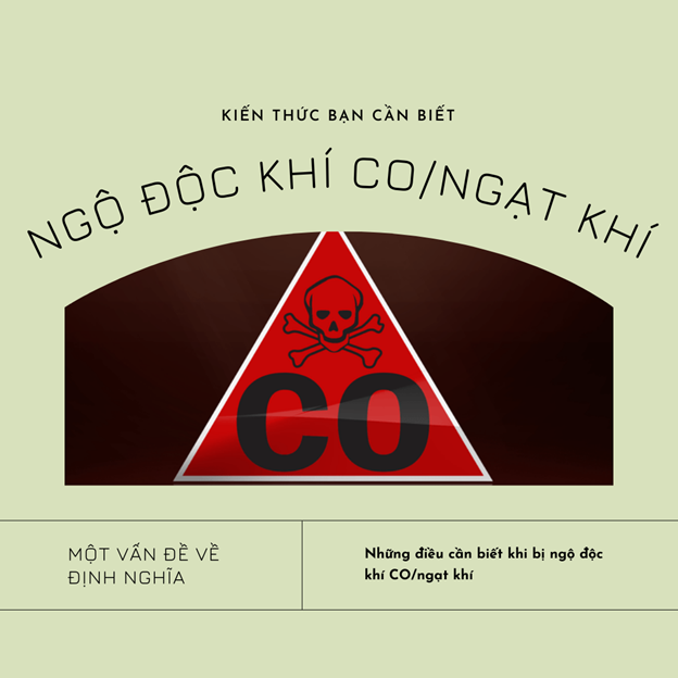 NGỘ ĐỘC KHÍ CO/NGẠT KHÍ