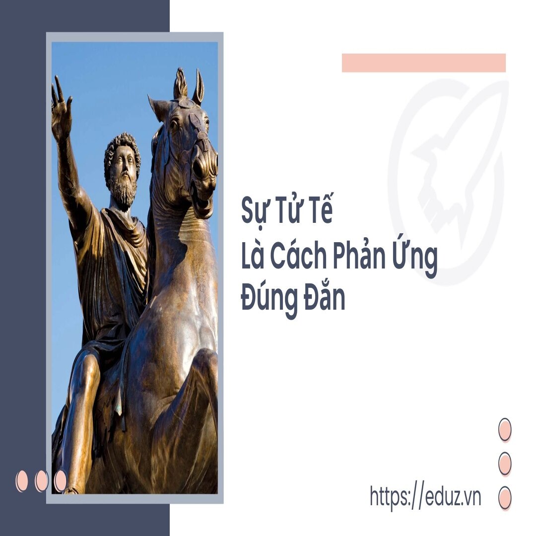 Sự Tử Tế Là Cách Phản Ứng Đúng Đắn