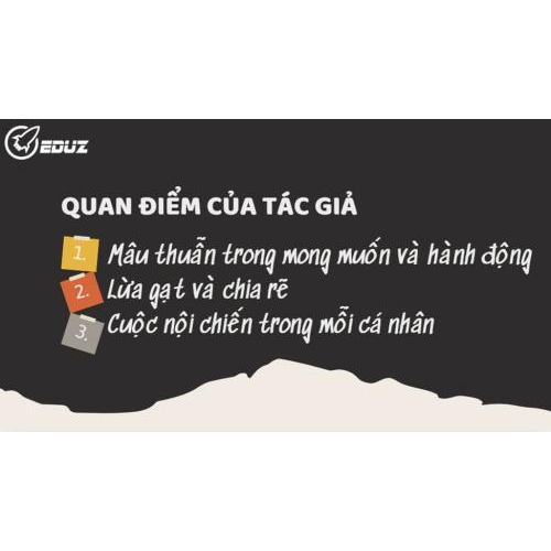 2. Quan điểm của tác giả