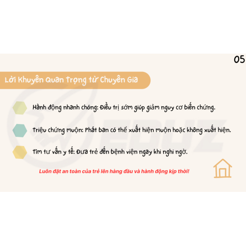 5.Lời khuyên quan trọng từ chuyên gia