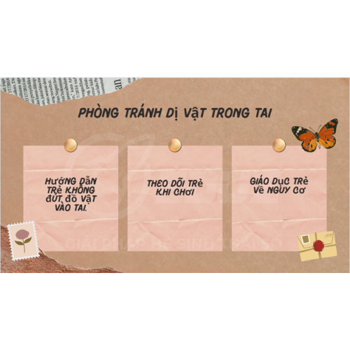 5. Phòng tránh dị vật trong tai