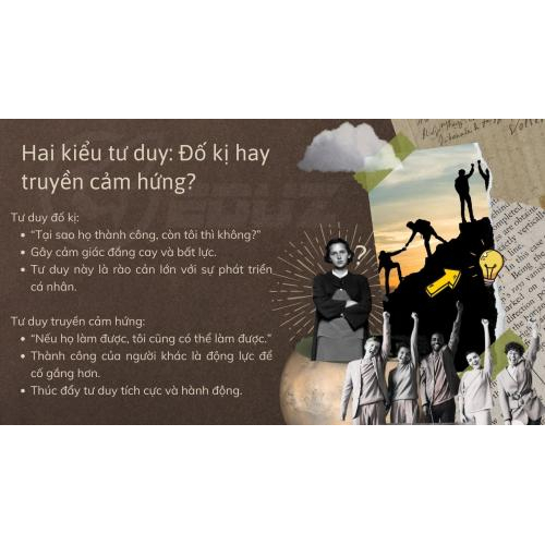 2. Hai kiểu tư duy: Đố kị hay truyền cảm hứng?