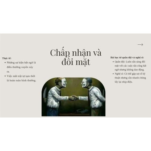 4. Chấp nhận và đối mặt