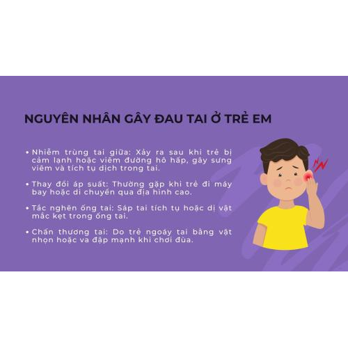 1. Nguyên Nhân Gây Đau Tai Ở Trẻ Em