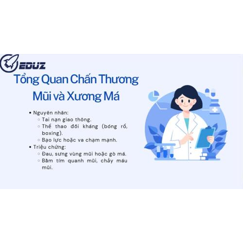 3. Chấn Thương Mũi và Xương Má