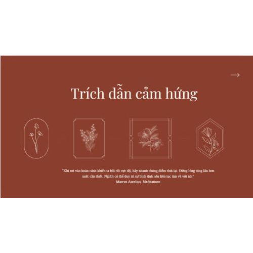 2. Trích dẫn cảm hứng